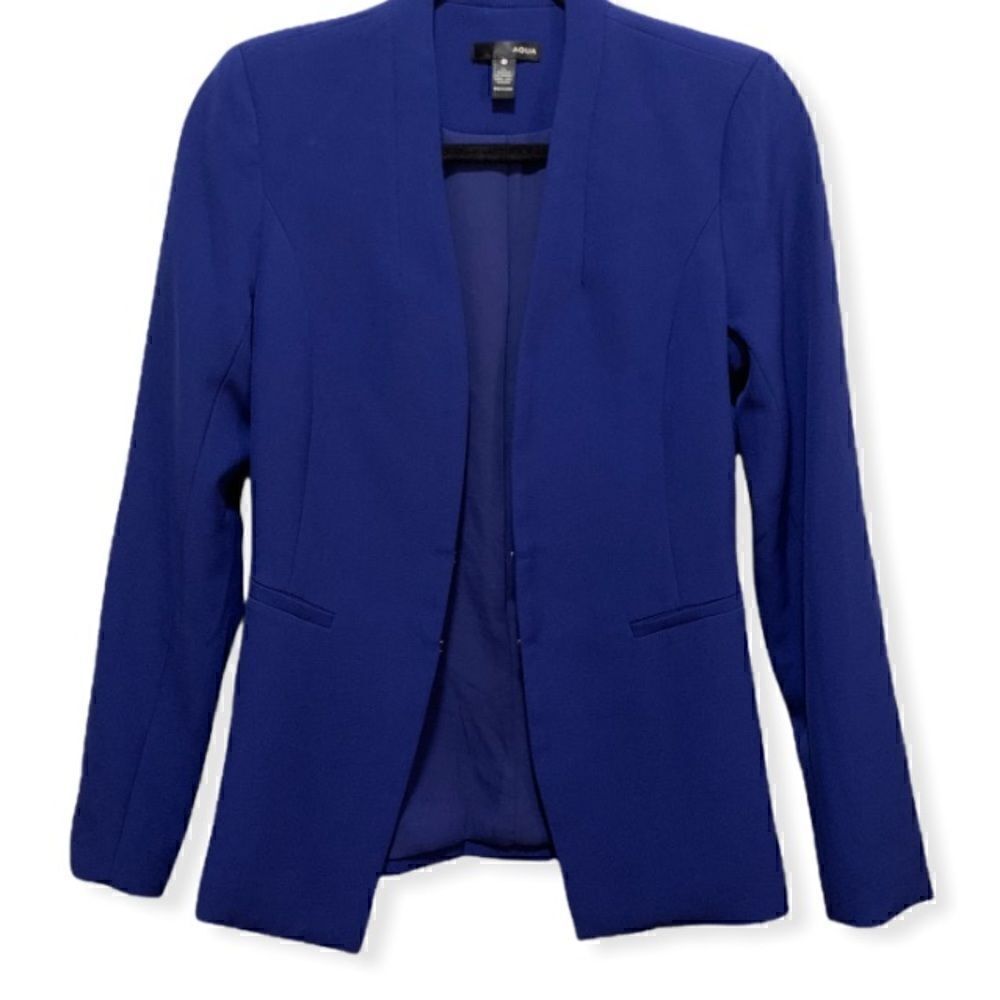 Bloomingdale’s Exclusive Cobalt Blue Aqua Pantsuit (S)